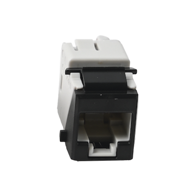 Jack UltraMAX Cat6A, UTP, Tipo Keystone, Color Negro, Punch Down