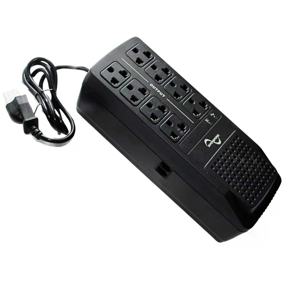 DATASHIELD REGULADOR RAD-2000 2000VA/1000 WATTS MONOFASICO CON 8 CONTACTOS