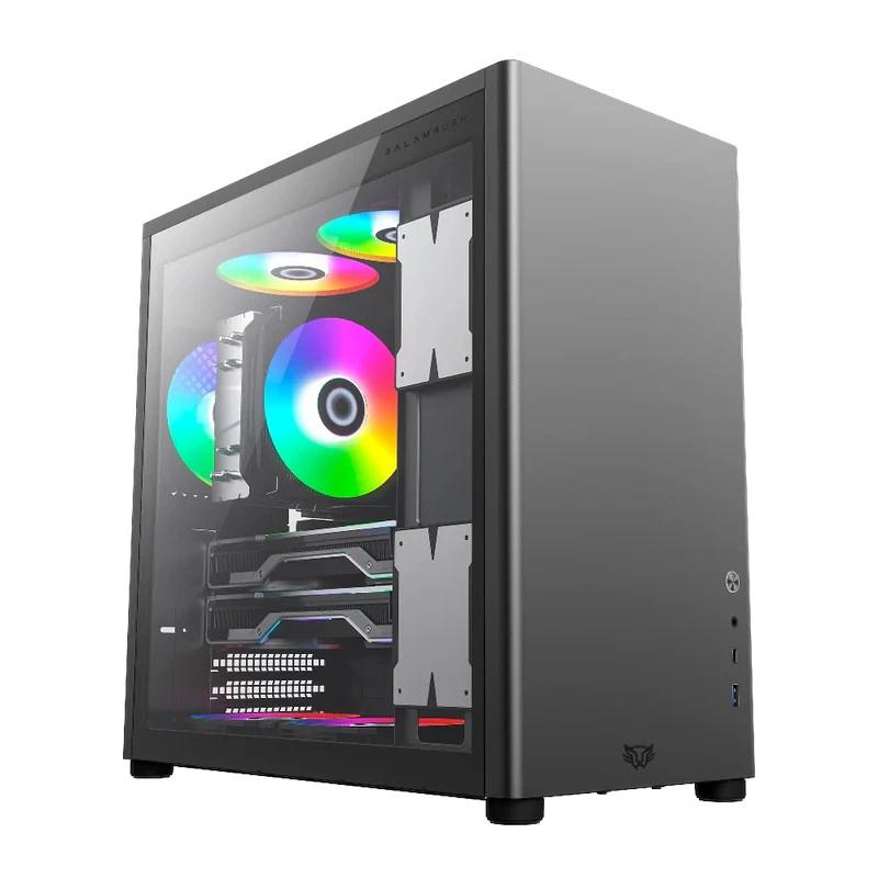 GABINETE BALAM RUSH ERIS SPECIAL GM985 MIDI TOWER ATX MICRO ATX MINI ITX NEGRO/GRIS
