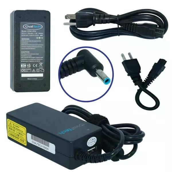 CARGADOR PARA LAPTOP OVALTECH 45W 19V 4.5 X 3.0MM NEGRO