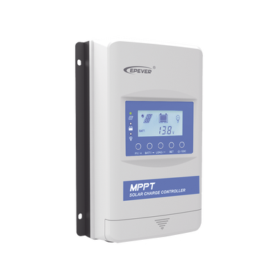 Controlador Solar MPPT 40A, Máximo Voltaje de Circuito Abierto Voc 100Vcc, Programado p/ Bateria de Litio en sistema a 12V