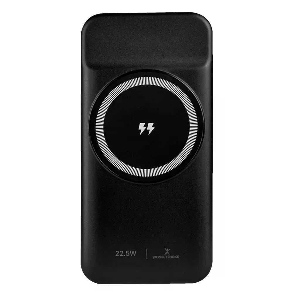 POWER BANK PERFECT CHOICE MAGSAFE 10.000MAH NEGRO