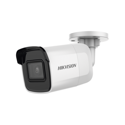 Bala IP 8 Megapixel (4K) / 30 metros IR EXIR / Lente 2.8 mm / WDR 120 dB / PoE / Exterior IP67 / IK10 / Videoanaliticos Integrados / Onvif / MicroSD
