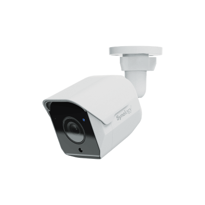 Cámara de Vigilancia BC500 | 5 Megapíxeles (2880x1620) | Lente 2.8 mm (110° H) | Visión Nocturna 30 mts | IP67 | IA para Detección de Personas y Vehículos | Compatible con Surveillance Station | Almacenamiento en mic