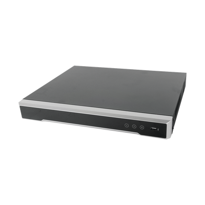 NVR 8 Megapixel / 8 Canales IP / 8 Puertos PoE+ / 4K video output / up to 8MP recording.