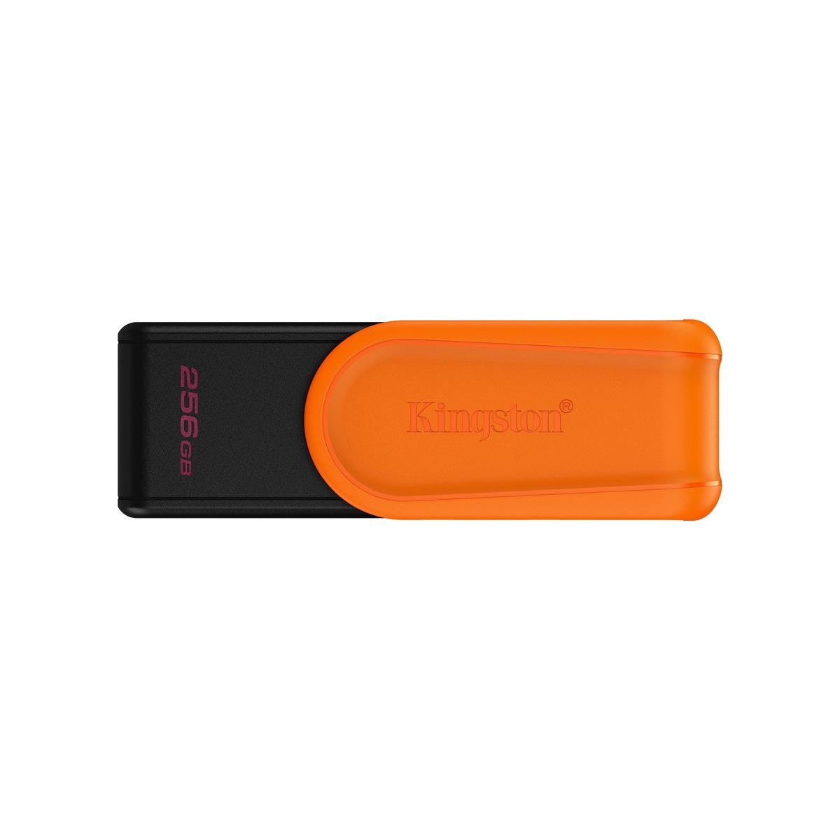 MEMORIA FLASH KINGSTON DTXS 256GB GEN 1 3.2 NEGRO-NARANJA (DTXS/256GB