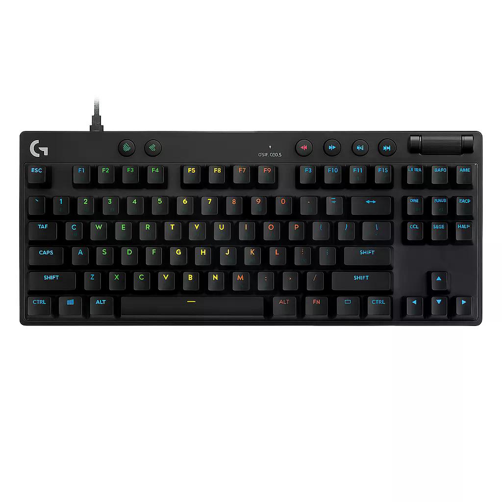 TECLADO LOGITECH G PRO X TKL RAPID ANALOG SWITCHES USB MAG(920-013133)