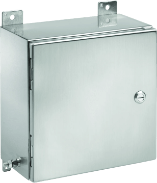 Gabinete ZonEx ATEX IECEx, Certificación EXE Design, Tipo 4X, Acero Inoxidable 316L, 914x610x203 mm, Cepillado #4, Cerrojos Acero Inoxidable, Junta Poliuretano -40°C a +70°C