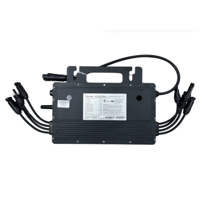 Microinversor 2 Kw, WIFI,  220 Vca, para Interconexión a Red Eléctrica, IP67, Conexión para Cable Troncal, soporta oversizing a 4 Módulos de Hasta 670 W