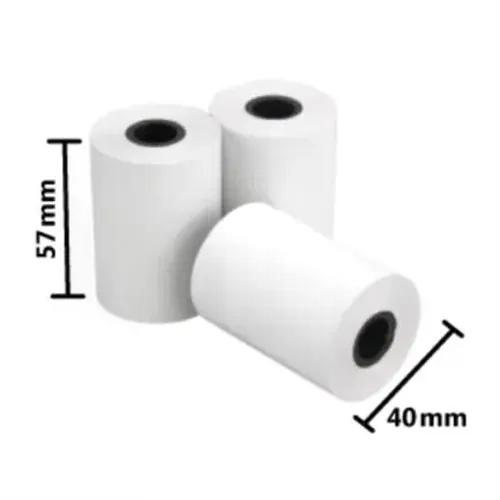 ROLLO DE PAPEL NEXTEP TERMICO 57X40MM PAQUETE CON 10 ROLLOS