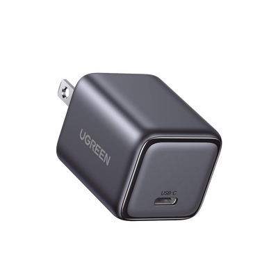 Cargador Mini de 30W | 1 USB-C de Carga Rápida | Tecnología GaN II | Carga Inteligente | Múltiple Protección | Mayor Eficiencia Energética | Tamaño Compacto.
