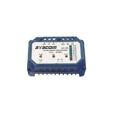 Controlador de Carga y Descarga para Sistemas Solares 20 A, 24 Vcc.