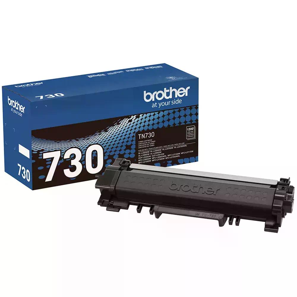 TONER BROTHER TN730 NEGRO RENDIMIENTO 1200 PAGINAS