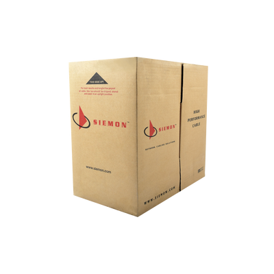 Bobina de Cable UTP Reelex, de 4 pares, Alto Desempeño en Cat6 (350 MHz), PVC (CM), Color Azul, 24 AWG, 305m