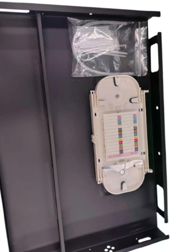 SBETECH SBE-DFO12 - Distribuidor de Fibra Óptica recibe hasta 12 acopladores 1UR - Imagen 4