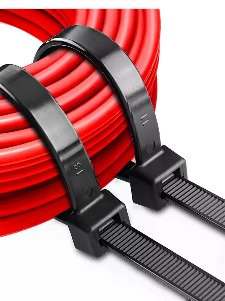 TCE LMG-SZS5X300N - Cincho de Nylon Color Negro, Bolsa con 100 piezas, Medida 4.6mm Ancho X 300mm Largo, Certificación UL 94V-2 - Imagen 5