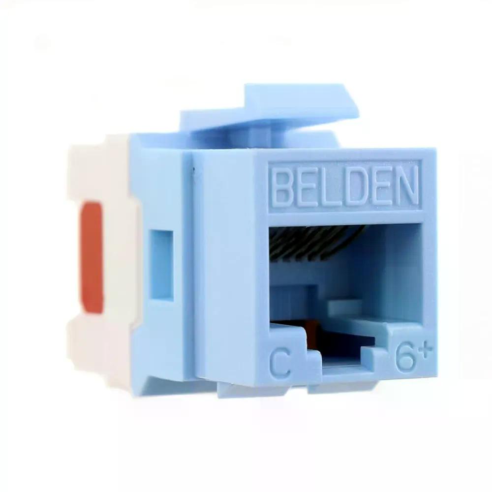 JACK RJ45 BELDEN CAT6E AZUL AX101326