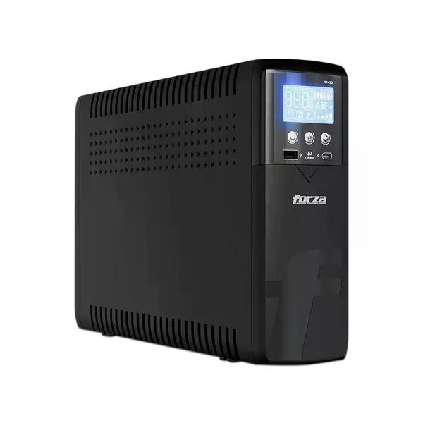 FORZA UPS INTELIGENTE 1500VA/900W TORRE COMPACTA - 10 SALIDAS, LCD, PUERTOS USB DE CARGA, SOFTWARE-120V