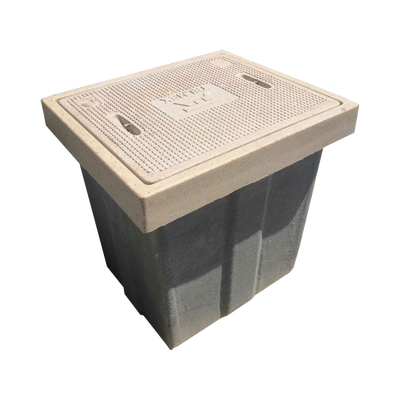 Registro de Telecomunicaciones L1T Ligero, 1 Tapa, Resistencia 3 Toneladas, Uso Peatonal