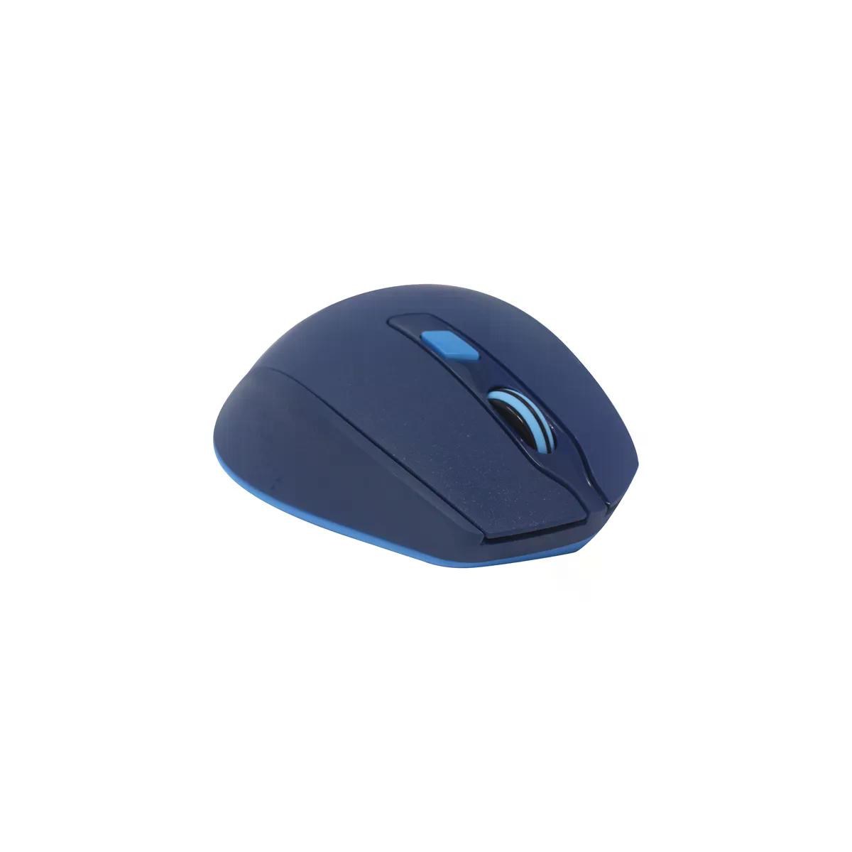 MOUSE NACEB ERGONOMICO NA 0119 INALAMBRICO OPTICO 1.600DPI AZUL