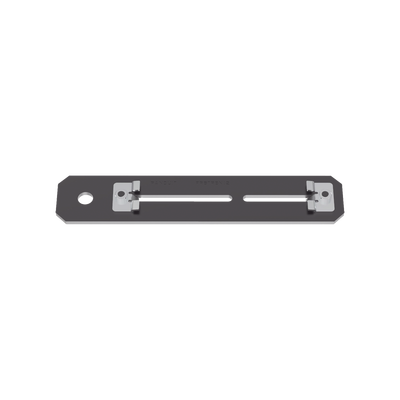 Soporte de Montaje a Techo, para Canaletas FiberRunner 4X4 o 6x4, Uso con Varilla Roscada de 0.5 in, Color Negro