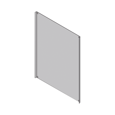 Placa Interior Trasera Metálica para Gabinete TXG-0149
