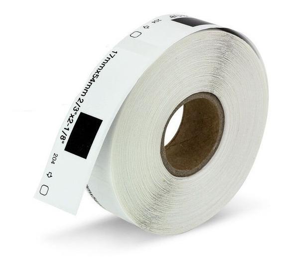 ROLLO DE ETIQUETA BROTHER DK1204 PRE-CORTADA17" X 543MM DK1204