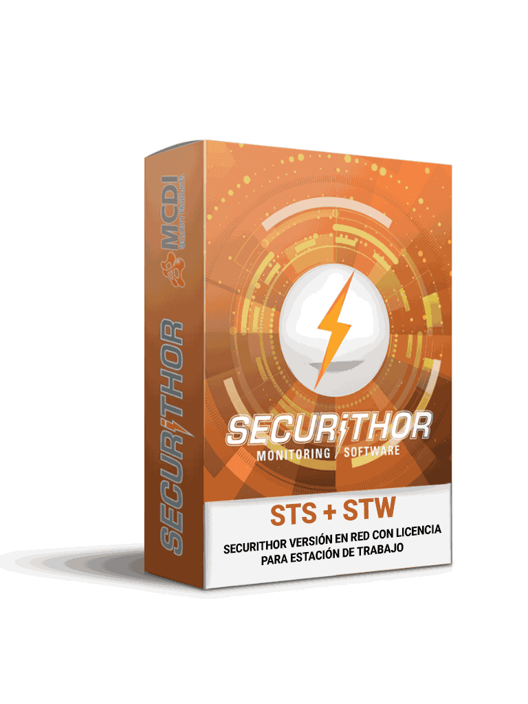 MCDI SECURITHOR VERSIÓN EN RED + LICENCIA PARA ESTACION DE TRABAJO  - Software de respuesta a alarmas para centros de monitoreo con múltiples operadores. Escalabilidad, integración  y gestión eficiente cliente/servidor INCLUYE 1 LICENCIA DE TRABAJO