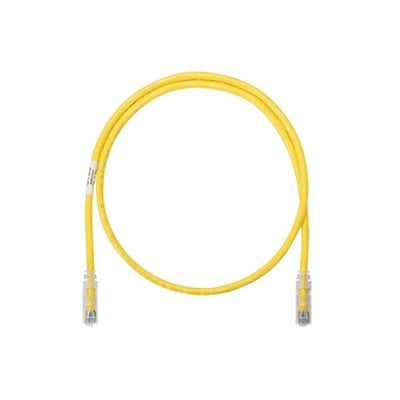 Cable de Parcheo UTP Categoría 6, con Plug Modular en Cada Extremo - 1.5 Metros (4.92 Pies) - Amarillo