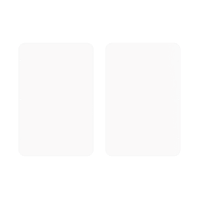 Kit de 2x Aletas de Acrílico para Formar Carriles de 65 cms en Torniquetes Series DS-K6B221TMX