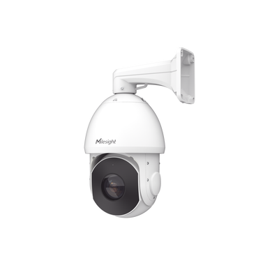 Cámara Domo de Velocidad de Tráfico Vial AI / 4 Megapíxeles / Sensores Starlight / Smart IR II / LPR y Reconocimiento de Placas / Analítica Avanzada / Smart Rain-Sensing Wiper / Resistente a Intemperie IP66 / Digital Zoom 16X