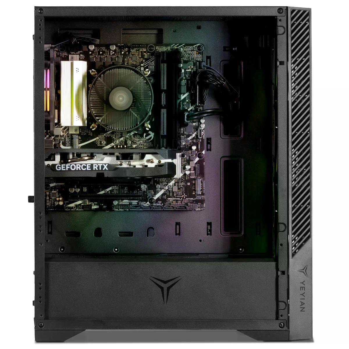 PC GAMER YEYIAN EDGE CI3 14100F 16GB DDR4 RTX 2060 512GB NVME WIN 11 PRO DEMO