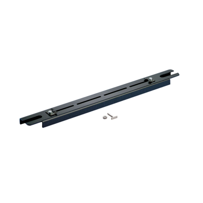 Soporte de Montaje a Techo Tipo Trapecio, para Canaletas FiberRunner 12X4, Uso con Varilla Roscada de 5/8", Color Negro