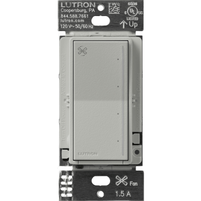 (RadioRa3) Control de ventilador, silencioso de 4 velocidades, touch