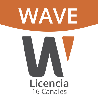 Licencia Wisenet Wave Para 16 Canales  de Grabador Hanwha 