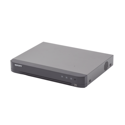 DVR 8 Canales TurboHD + 4 Canales IP / 5 Megapixel Lite / Acusense / Audio por Coaxitron / 1 Bahía de Disco Duro / Audio por Coaxitron / Evita Falsas Alarmas / Salida de Video en Full HD