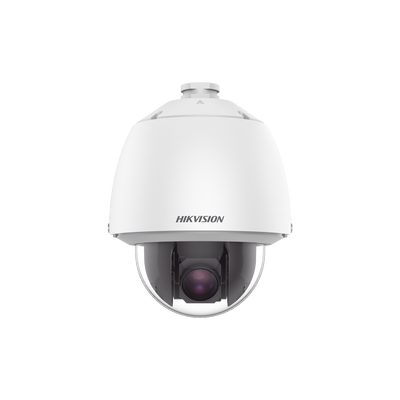 PTZ IP 4 Megapixel / 32X Zoom  / DARKFIGHTER / ACUSENSE (Evita Falsas Alarmas) / Exterior IP66 / WDR 120 dB / PoE+ / Alarmas y Audio I/O / Micro SD / Metal / 24 VCA