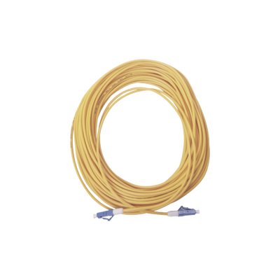 Jumper de Fibra Óptica Monomodo LC/UPC-LC/UPC Simplex de 50 Metros (164.04 Pies), 2mm