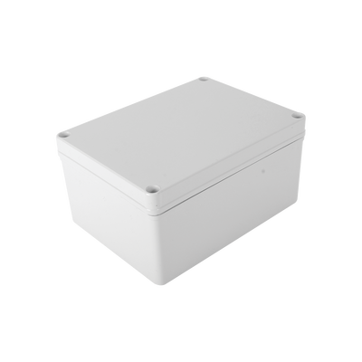 Caja de interconexión para instalaciones profesionales de video vigilancia, uso exteriores/interiores 150 x 200 x 100 mm