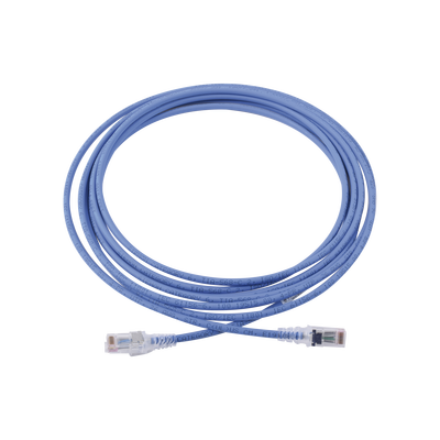 Patch Cord MC6 Modular Cat6 UTP, CM/LS0H, 4.57 Metros (15 Pies), Color Azul