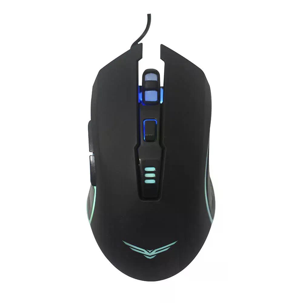 MOUSE GAMER NACEB GAMING NA 0937 OPTICO HORUS ALAMBRICO USB 3.200DPI NEGRO