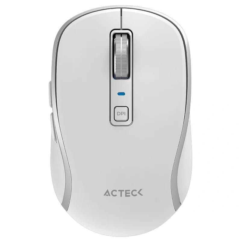 MOUSE ACTECK OPTIMIZE TRIP PRO MI580 INALAMBRICO OPTICO 1.600DPI RF BLANCO