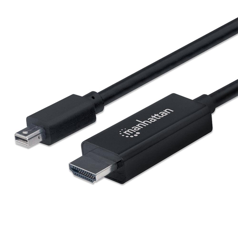 CABLE DISPLAYPORT MINI MANHATTAN M A HDMI M 4K 1.8M 153287