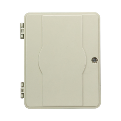 Gabinete Pasivo de Fibra Óptica, Acepta Cuatro Placas FPONEAP12, IP55, Montaje en Poste o Pared