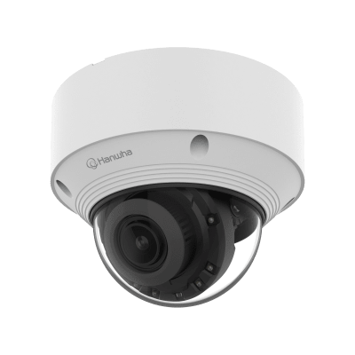 Cámara IP Tipo Domo Antivandálica 2 Megapíxel Serie Q-Core / Lente Motorizado 3.2 a 10mm / IR 40M / WDR 120db / Salida de video HDMI / Exterior IP66, IK10, NEMA 4X / H.265 & WiseStream