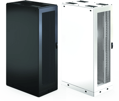 Gabinete de Servidor ProLine S1, 45U, 2150 x 800 x 1200 mm, Acero Negro RAL 9005, Kit Ruedas/Niveladores, Gestión de Cableado, Flujo de Aire Optimizado