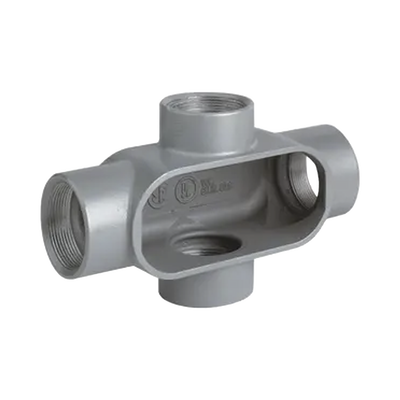 Caja Condulet Tipo X de  3/4" / Aluminio libre de Cobre / Para Áreas Clasificadas.