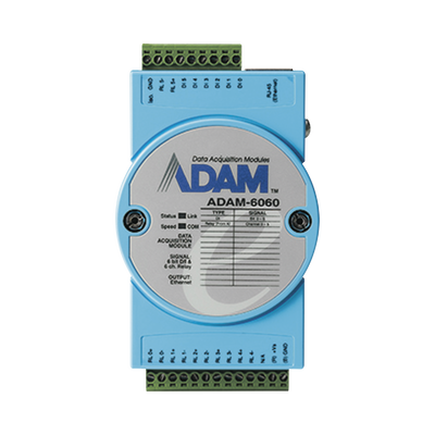 MODULO CON 6 ENTRADAS Y 6 SALIDAS PARA INTEGRAR CON FIBER COMMAND VIA ETHERNET
