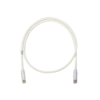 Cable de Parcheo UTP Categoría 6, con Plug Modular en Cada Extremo - 1.5 Metros (4.92 Pies) - Blanco Mate