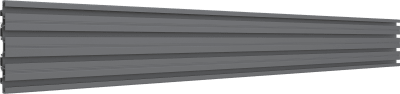 RIEL DE MONTAJE PARA SOPORTE DE VIDEOWALL LED DE 125CM  FABRICADO EN ALUMINIO